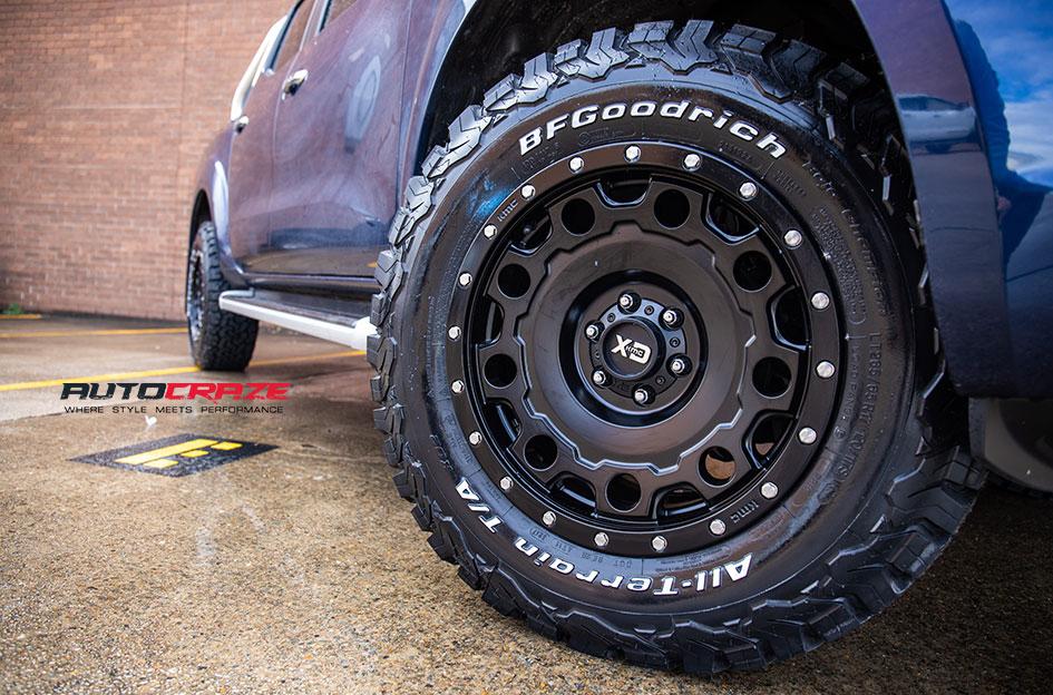 NISSAN NAVARA HOLESHOT XD SATIN BLACK